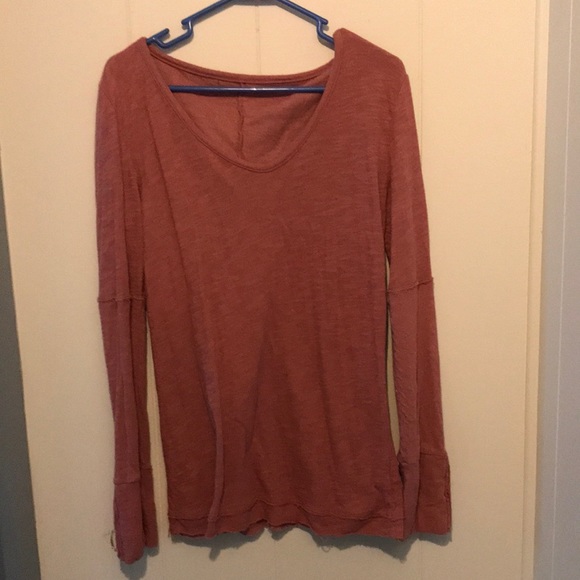 Cuffed Henley sweater - Picture 1 of 5